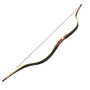 Arc long de chasse en bois de carthame de 55 pouces, arc recurvé <span class=keywords><strong>traditionnel</strong></span> pour la chasse - Product Image 3