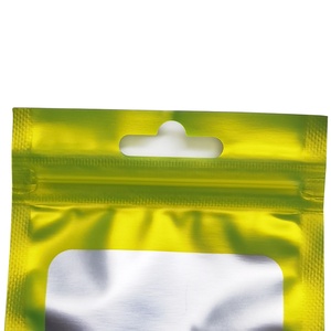 ถุงซิปล็อคแบบตั้งได้ ผลิตตามสั่ง ผิวด้าน มีหน้าต่างใส วัสดุไมลาร์ - Product Image 2