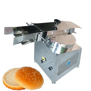 Bread factory hamburger bread loaf bun slicer cutting machine equipment