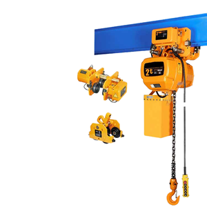 رافعة سلسلة كهربائية ثقيلة التحمل HHBB بقدرة 1 طن و2 طن و3 طن و5 طن |   رافعة سلسلة ثنائية السرعة مع جهاز تحكم عن بعد لاسلكي، رافعة صناعية - Product Image 2