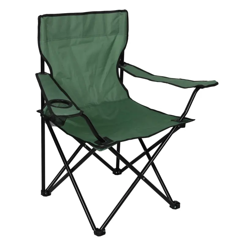 Wholesale Lightweight Foldable Beach Field Outdoor Chair Folding Picnic Fish Chair High Quality Folding Camping Chair With Arm