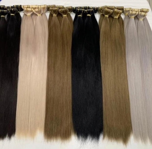 Wholesale CDYHAIRVN Factory Direct Tape In Human Hair Extensions Raw Cuticle Aligned Natural Straight Double Drawn - Product Image 1