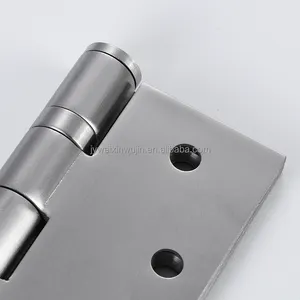 Factory Door Hardware 4 Inches Stainless Steel 2BB Bearing Flush Butt Hinge Heavy Duty Door Hinge