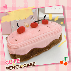 กล่องดินสอแฟชั่นรูปเค้กเชอร์รี่ GF  กล่องใส่ดินสอแบบต่างๆ สำหรับ<span class=keywords><strong>โรงเรียน</strong></span> สำนักงาน กล่องดินสอผ้ากำมะหยี่  ที่ใส่ปากกา กระเป๋าเครื่องสำอางสำหรับสาวๆ  กระเป๋าใส่ดินสอสุดน่ารัก - Product Image 6