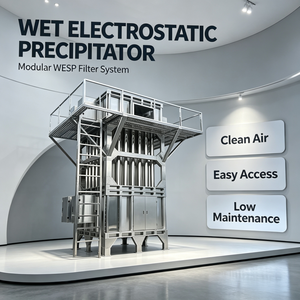 Precipitador Electrostático Comercial ESP <span class=keywords><strong>de</strong></span> Tipo Húmedo para el Pulido <span class=keywords><strong>de</strong></span> Gases Residuales <span class=keywords><strong>de</strong></span> Hornos <span class=keywords><strong>de</strong></span> Calcinación <span class=keywords><strong>de</strong></span> Materiales <span class=keywords><strong>de</strong></span> Batería - Product Image 2