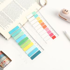 Essentiels de rentrée scolaire : Index de classement pour animaux de compagnie, Marque-pages autocollants couleur pleine et demi-couleur, Drapeaux translucides, Règles, Blocs-notes - Product Image 4