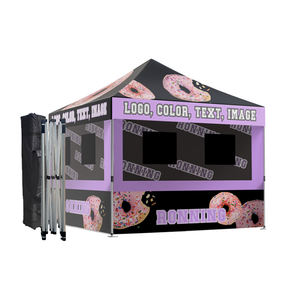 <span class=keywords><strong>Tente</strong></span> de réception pliable personnalisée, imperméable, en Oxford, robuste, avec impression, 10x10, 10x20, pour événements en plein air, fêtes, salons professionnels - Product Image 1