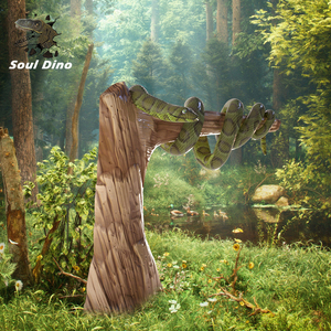 Custom Ontworpen Boerderij Super Grote Slang Levensgrote Tuin <span class=keywords><strong>Cobra</strong></span> Grote Animatronic Slang - Product Image 1