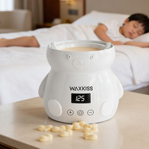 Kit de chauffe-bougie professionnel pour parfums d'ambiance, avec plaques chauffantes en silicone antiadhésives en forme d'ours pour un nettoyage facile - Product Image 1