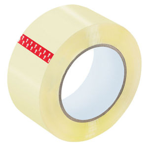 Ruban adhésif transparent 48 mm x 66 m avec impression « Fragile » pour emballage de cartons et expédition express - Product Image 2