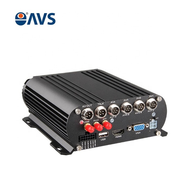 WIFI 4G GPS 1080P Mobile HDD and SD Card Storage MDVR for Truck and Bus CMSV6 System