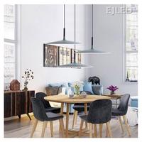 Luminaire suspendu en plastique, lustre moderne nordique pour salon, chambre à coucher, salle à manger, restaurant, hôtel, modèle MK0160