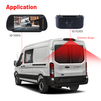 Caméra de recul grand angle 170 degrés VD pour Renault Master, vision nocturne IR, compatible Nissan NV400 et Opel Movano