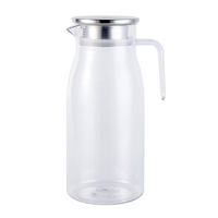 À la mode En Plastique PC Filtre À Eau Pichet À Eau Potable Eau Froide Bouilloire Jus Pot Thé et Fruits Infusion Pichet