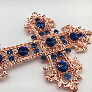 Wholesale Cross Rhinestone Crystal Cake Topper for Baby <strong>Boy</strong> Girl <strong>Christening</strong> Baptism Communion Party Cake <strong>Decoration</strong> - Product Image 3