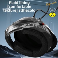 Casque de moto certifié 3C/DOT/FMVSS en ABS, ouvert, unisexe, toutes saisons, double visière, motif graphique, style révélateur pour adulte, hiver