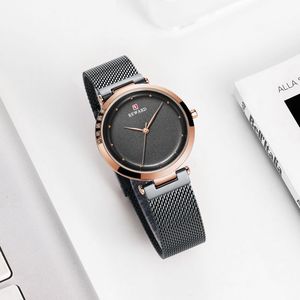 Reloj de Pulsera de Moda para Mujer, Estilo Nuevo <span class=keywords><strong>2020</strong></span>, Correa de Malla, Reloj de Lujo de Aleación para Dama - Product Image 2