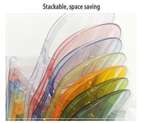 Chaise Ghost en Acrylique Transparent Moderne du Milieu du Siècle pour Vente en Gros – Idéale pour l'Extérieur, le Salon, les Mariages et les Événements