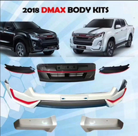 Klt-A-262-Car Kit carrosserie pare-chocs avant avec lèvre avant LED lampe et grille pour D-MAX 2016-2019