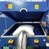 Machine de remplissage sous vide entièrement automatique Sojet pour fibres de polyester, kapok et coton, pour le remplissage d'oreillers, capacité de 200 à 240 pièces/heure, certifiée CE