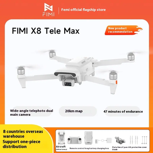 Femi FIMI X8 Tele MAX GPSデュアルマスター<span class=keywords><strong>3</strong></span>軸広角ズーム4Kドローンナイトシーンキャプチャおよび4G空中写真用10km - Product Image 4