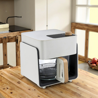 Friteuse électrique numérique 4,5 L Freidora De Aire sans huile de grande capacité avec contrôle par écran tactile
