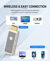 Kabelloser HDMI-Video-Empfänger Extender TV-Stick Dongle Display-Adapter AirPlay für iPhone Android Mac OS Windows