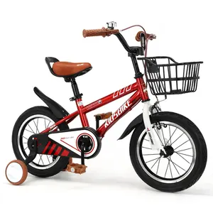 12 14 16 18 Zoll Mädchen Kleinkinder Kinder Fahrrad günstig hochwertige Fahrräder Kinderfahrrad mit Trainingsrädern und Korb