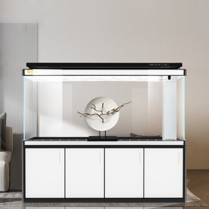 <span class=keywords><strong>Acquario</strong></span> rettangolare in vetro Yee Ating con coperchio, luce LED, filtro a ciclo e funzionamento silenzioso, grande, per ingrosso - Product Image 3