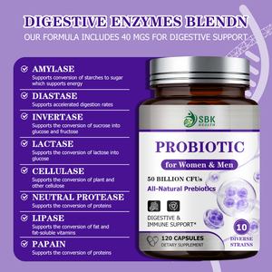 Best Selling Probiotic Capsules with Total Probiotic Activity Supports Accelerated Support Rates Supports Digedtive System - Product Image 4