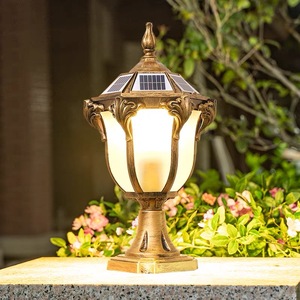 Luces Solares LED para Jardín Personalizadas de Fábrica, Alimentadas por Energía Eléctrica, Impermeables IP65, Iluminación Exterior de Aluminio para Jardinería y Paisajismo - Product Image 4