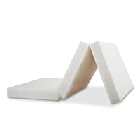 Vente chaude 3in Queen Size Portable Memory Foam Surmatelas Pliable avec Housse Amovible pour Chambre ou Hôtel
