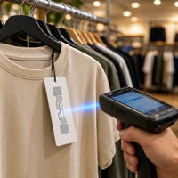 Etiqueta RFID UHF para Gestión de Inventario de Almacén, Impinj Monza R6, Adhesivo PET, Etiqueta Inteligente para Seguimiento de Activos