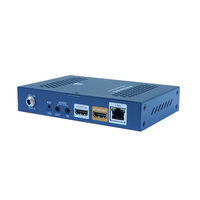 Encodeur IPTV monocanal 4K H.265, prise en charge de 4 résolutions de sortie HTTP / HLS / RTMP / SRT, pour la diffusion en direct et la diffusion web