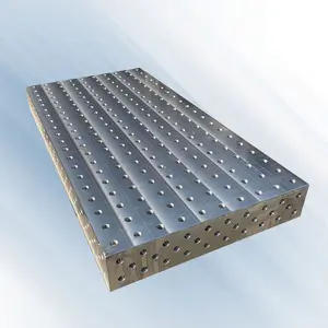 Mesa de soldadura 3D D16 D28 con piezas de sujeción Mesa de soldadura nitrurada de superficie de altura ajustable