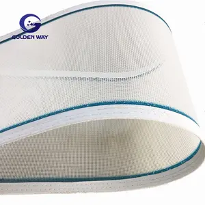 Haute qualité Polyester plat tissé formant tissu maille armure toile trou carré sèche-ceinture en maille pour l'industrie de la fabrication du papier