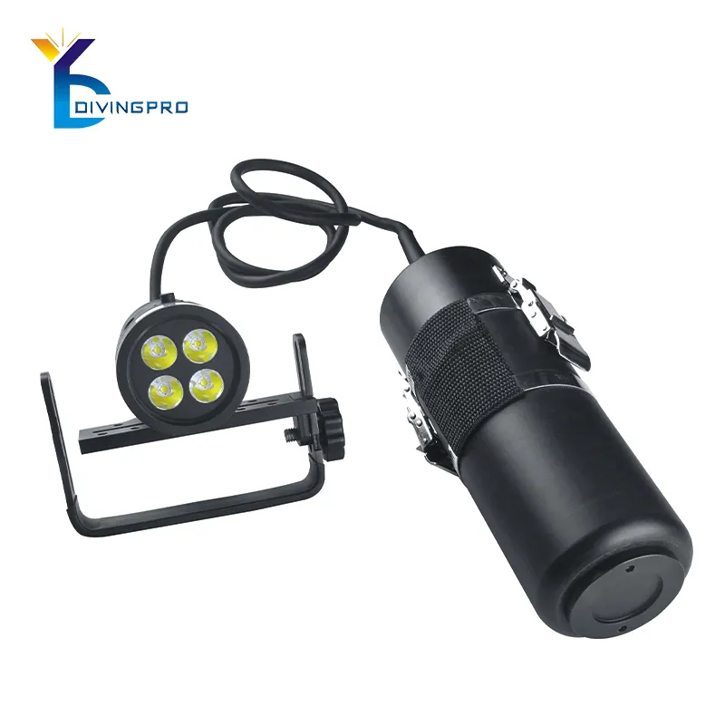 6000lm Scuba Led Diving torch Waterproof 100m underwater canister light