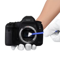 Kit de nettoyage pour appareil photo reflex numérique comprenant des écouvillons pour capteur CMOS compatibles Fujifilm, une solution de nettoyage pour objectif et un étui de transport