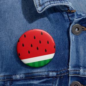 Tombol Pin kustom semangka ketahanan Palestina, Pin Palestina, tombol Pin pernikahan Palestina - Product Image 3