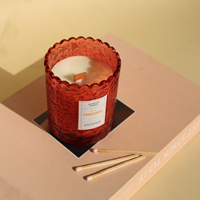 Coffret Cadeau Luxe de Bougies Parfumées en Cire de Soja et Diffuseurs à Bâtonnets pour Parfumer la Maison, avec Emballage Élégant Noël et Pâques