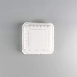 شعار مخصص microwaveable فتحات تهوية قابلة لإعادة الاستخدام الوجبات الجاهزة الوجبات السريعة المقلية الدجاج حاوية الأمريكية صناديق الغداء المريحة