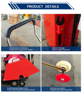 GZD 300-500mm Option de lame personnalisée, équipement de découpe de béton à essence ou diesel, machine à découper la route - Product Image 3