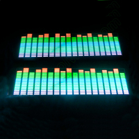 Autocollant de voiture LED actif à égaliseur sonore de haute qualité Finegreen Lighting pour logo / badge de fenêtre de voiture