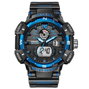 Montre connectée numérique étanche SMAEL 8045 analogique-numérique - Product Image 1