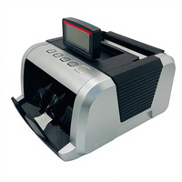 Compteur d'argent portable professionnel de haute qualité avec détection UV/MG, écran LCD, comptage de billets à grande vitesse