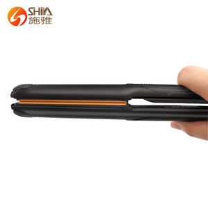 Pelo herramientas titanio y cerámica mejor de hierro plano 2 en 1 plancha de pelo y <span class=keywords><strong>rizador</strong></span> para cabello <span class=keywords><strong>afro</strong></span> voltaje dual - Product Image 4