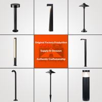 Lampes de jardin en aluminium personnalisées, LED extérieures pour pelouse et cour, IP65 étanche, éclairage décoratif paysager