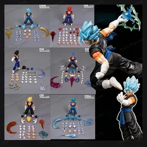 Figurine d'action Anime Super Saiyan Fusion Warrior <span class=keywords><strong>Vegito</strong></span> 07 en PVC, modèle de collection YGmw Studio OC SHF, fabriqué en Chine - Product Image 2