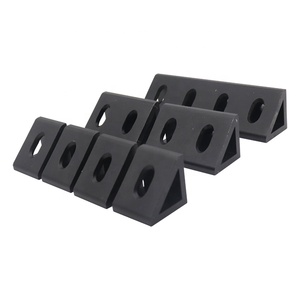 2020 3030 4040 4080 Alu Triangle Support Gousset L Forme Coin Support Angle Code 80 <span class=keywords><strong>120</strong></span> 90 Degrés Moulé Sous Pression Pièces Couvertes - Product Image 4