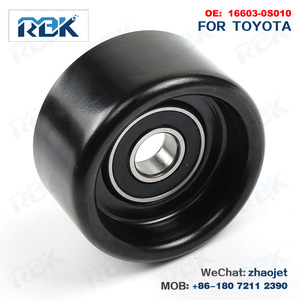 Tensor de correa 16603-0S010 para Toyota, pieza de repuesto para polea de correa de coche - Product Image 1